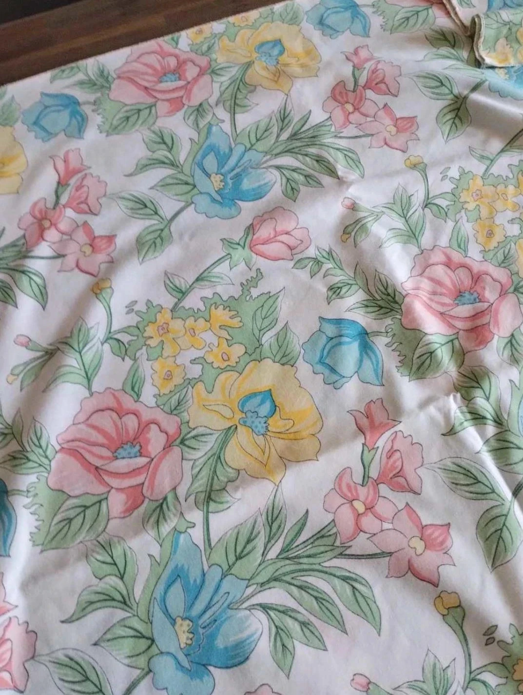 Nappe fleurie multicolore 146*170, Damart